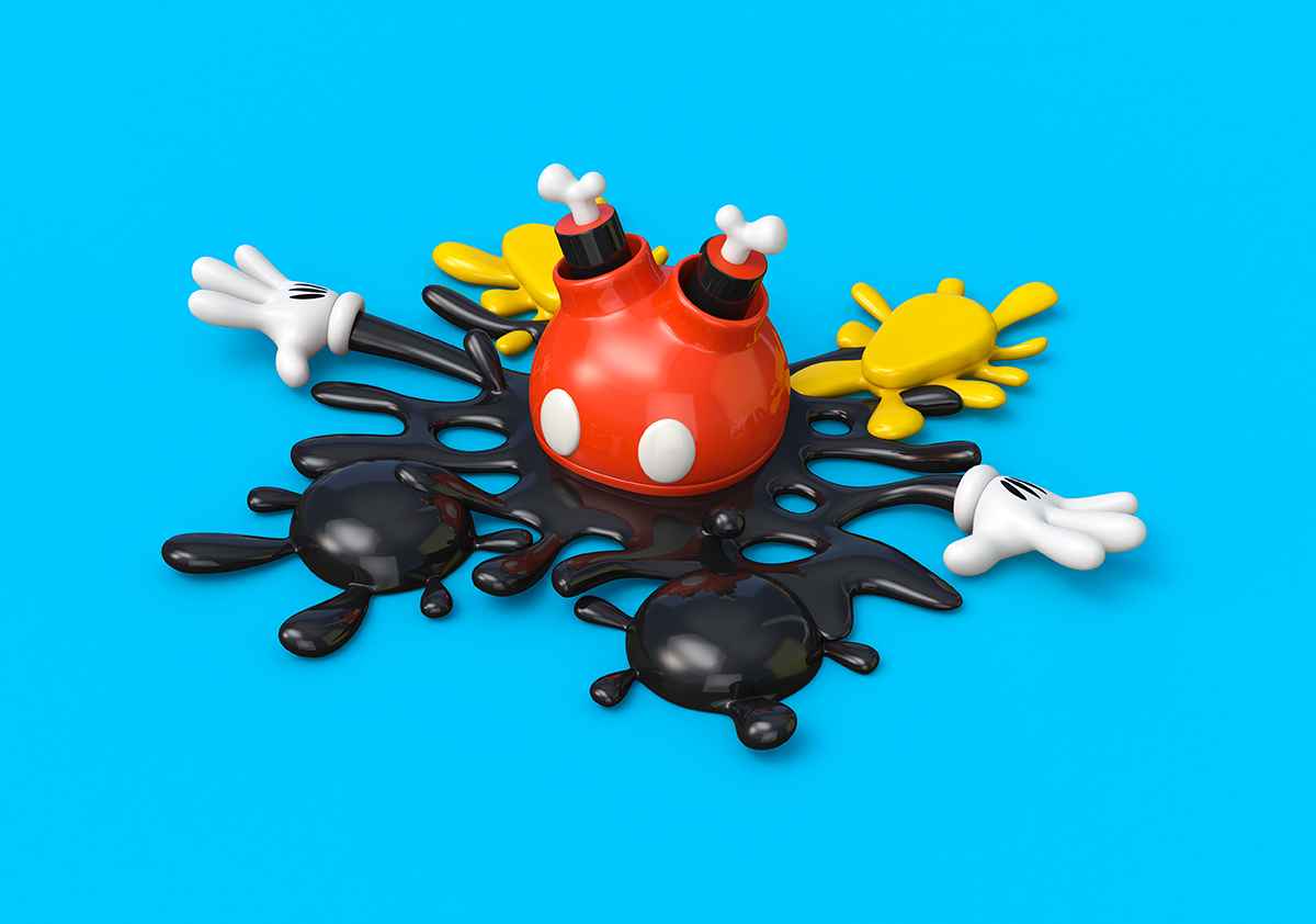 3D art art toys cartoon lowbrow mouse popart popartoons theodoru