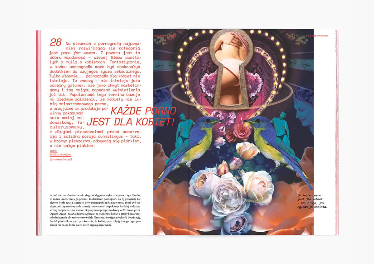 graphic design  editorial Layout grid editorial design  gosia stolinska design cover magazine magazine print