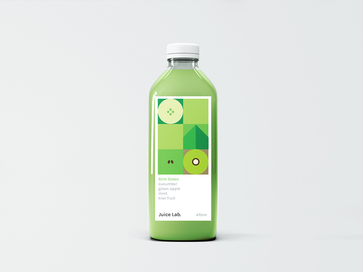 branding  visual identity Packaging juice healthy food graphic design  geometric illustration minimal pattern
