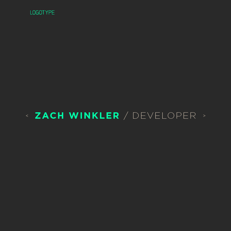developer design brand code coding web-developer Web-site clean works elegant futurist ux app iphone