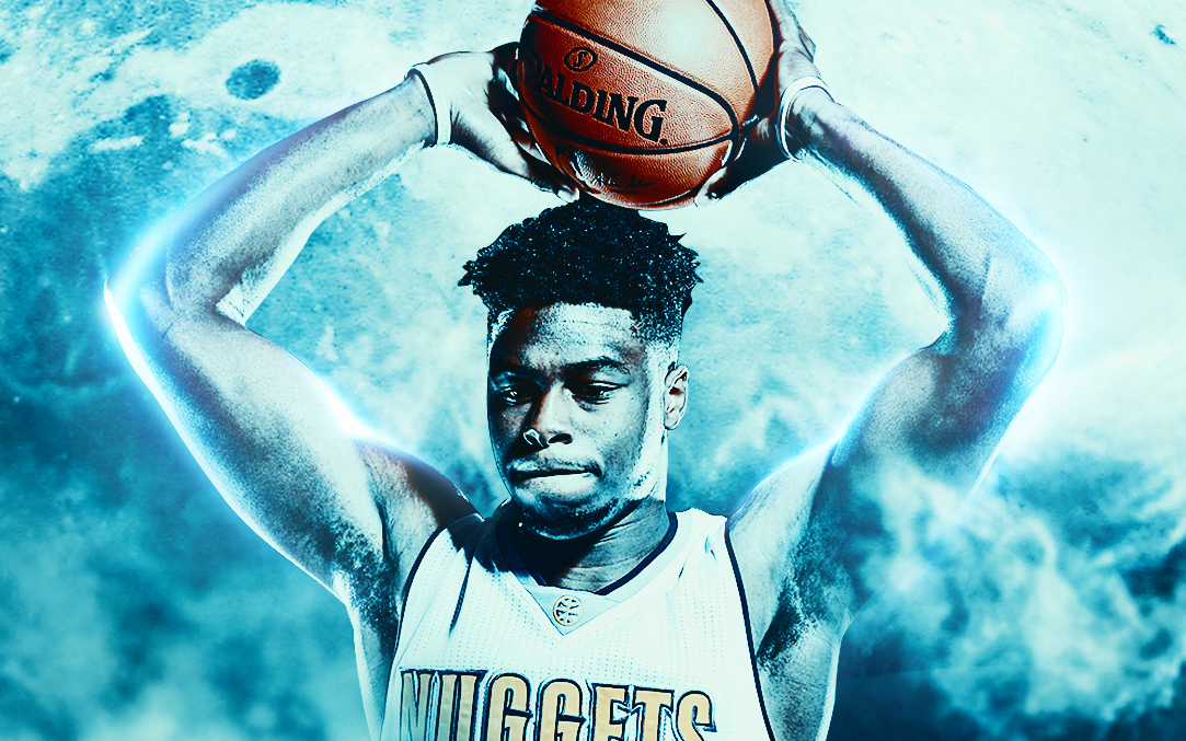 denver Nuggets basketball NBA EmmanuelMudiay ball sport athlete