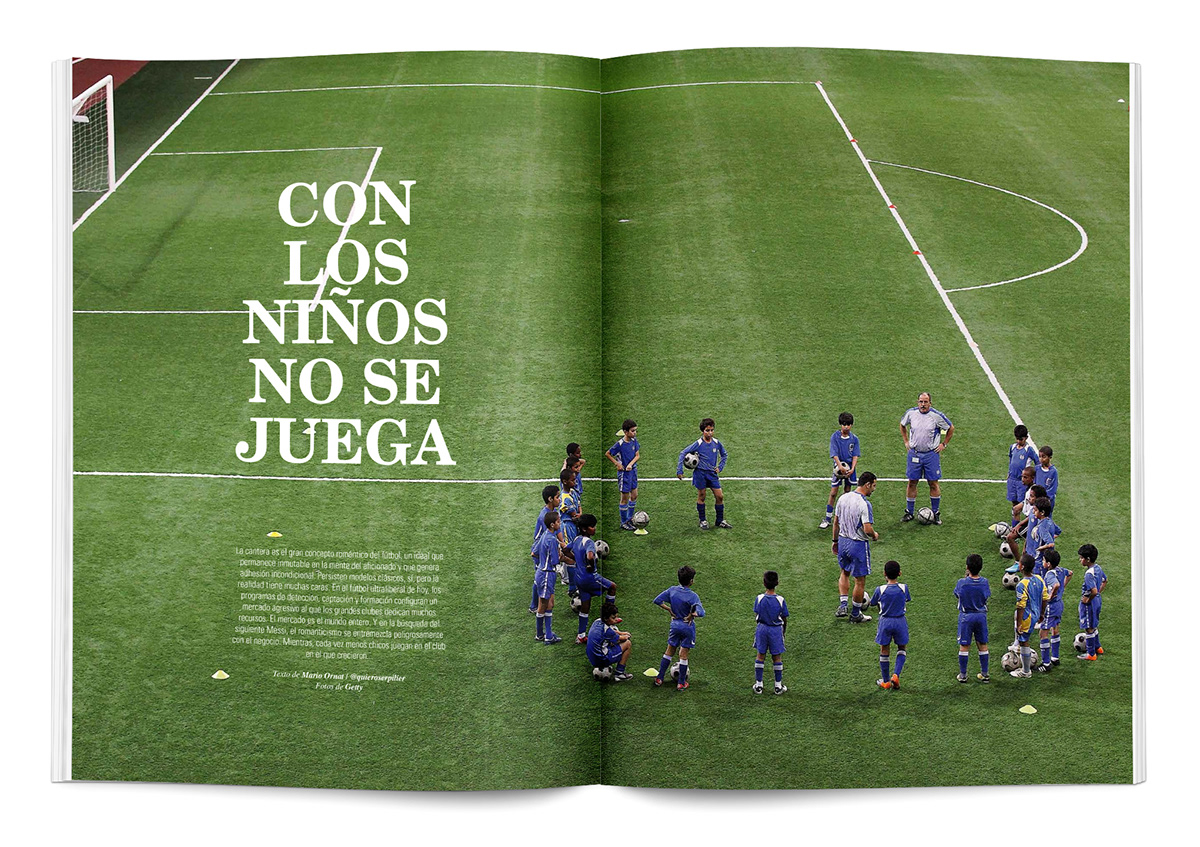 Futbol cultura revistas diseño