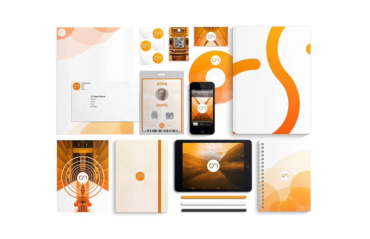 creative Apprenticeships design orange Style Guide type colour poster flyer cards stationary