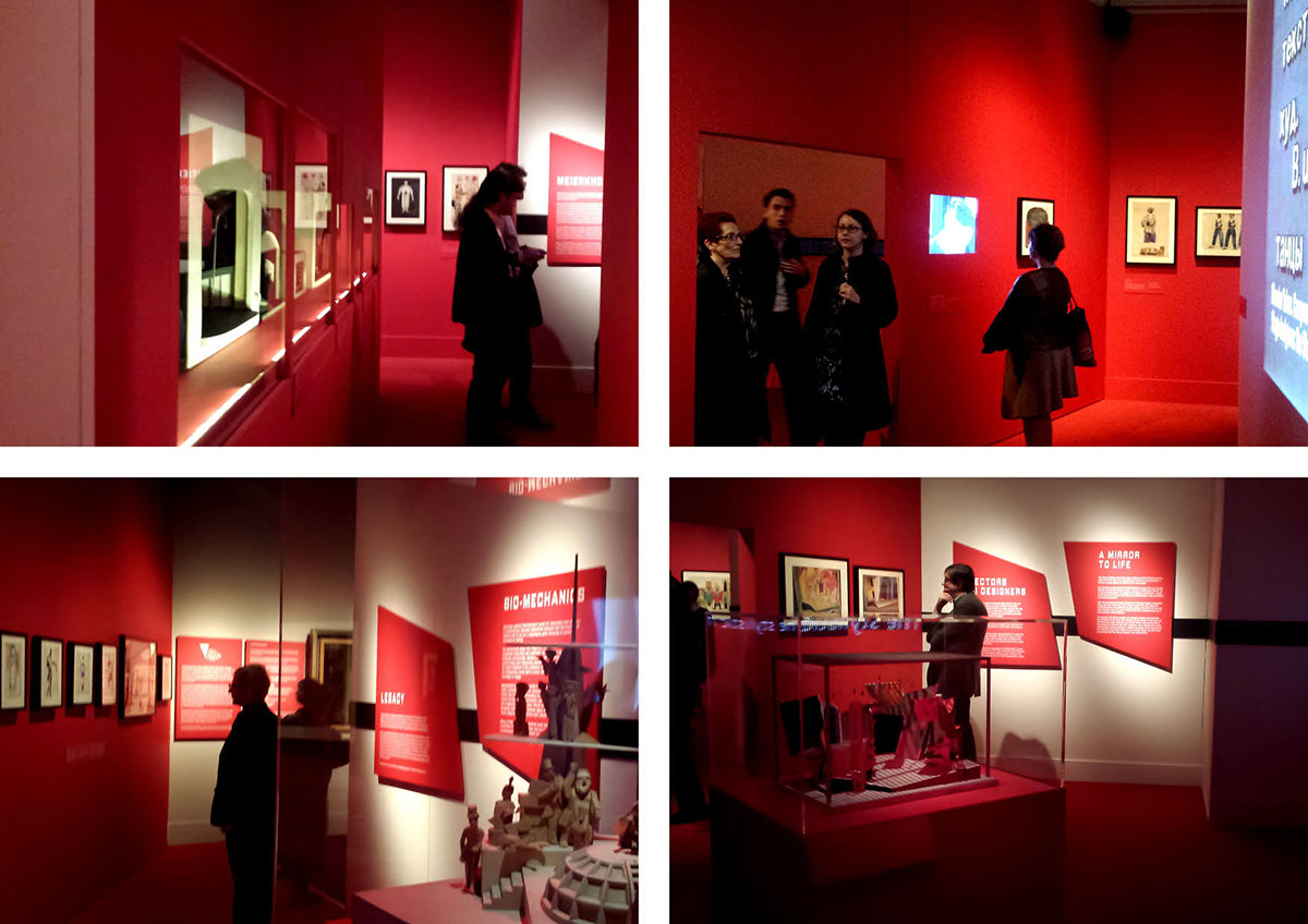 Adobe Portfolio V&A Exhibition  design russian Theatre museum
