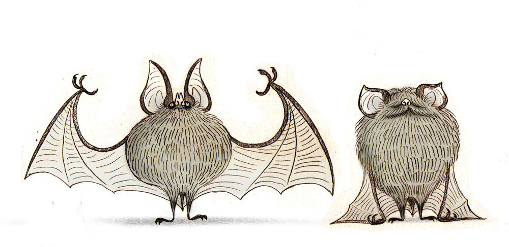 Bats sketch bat