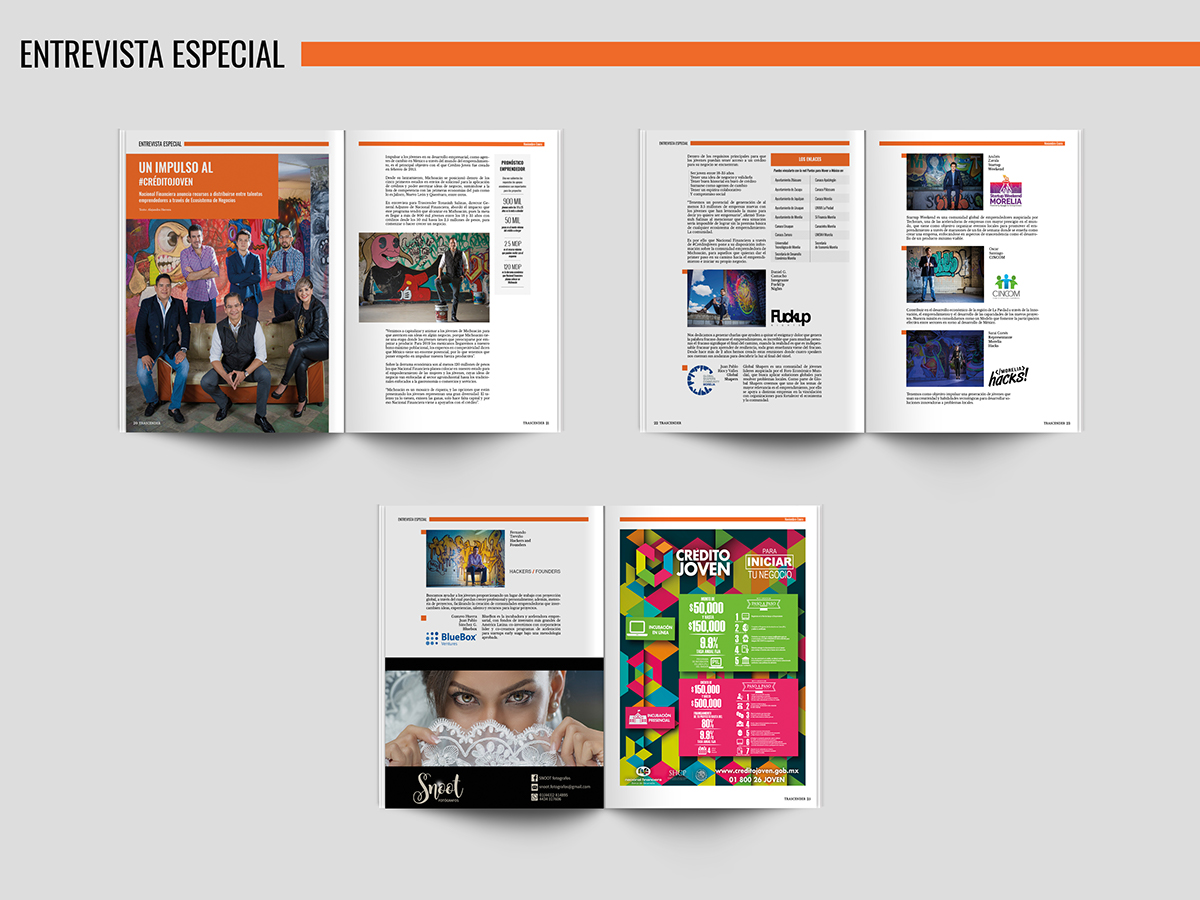 Magazine Redesign Rediseño de revista Economía y Finanzas economy editorial design 
