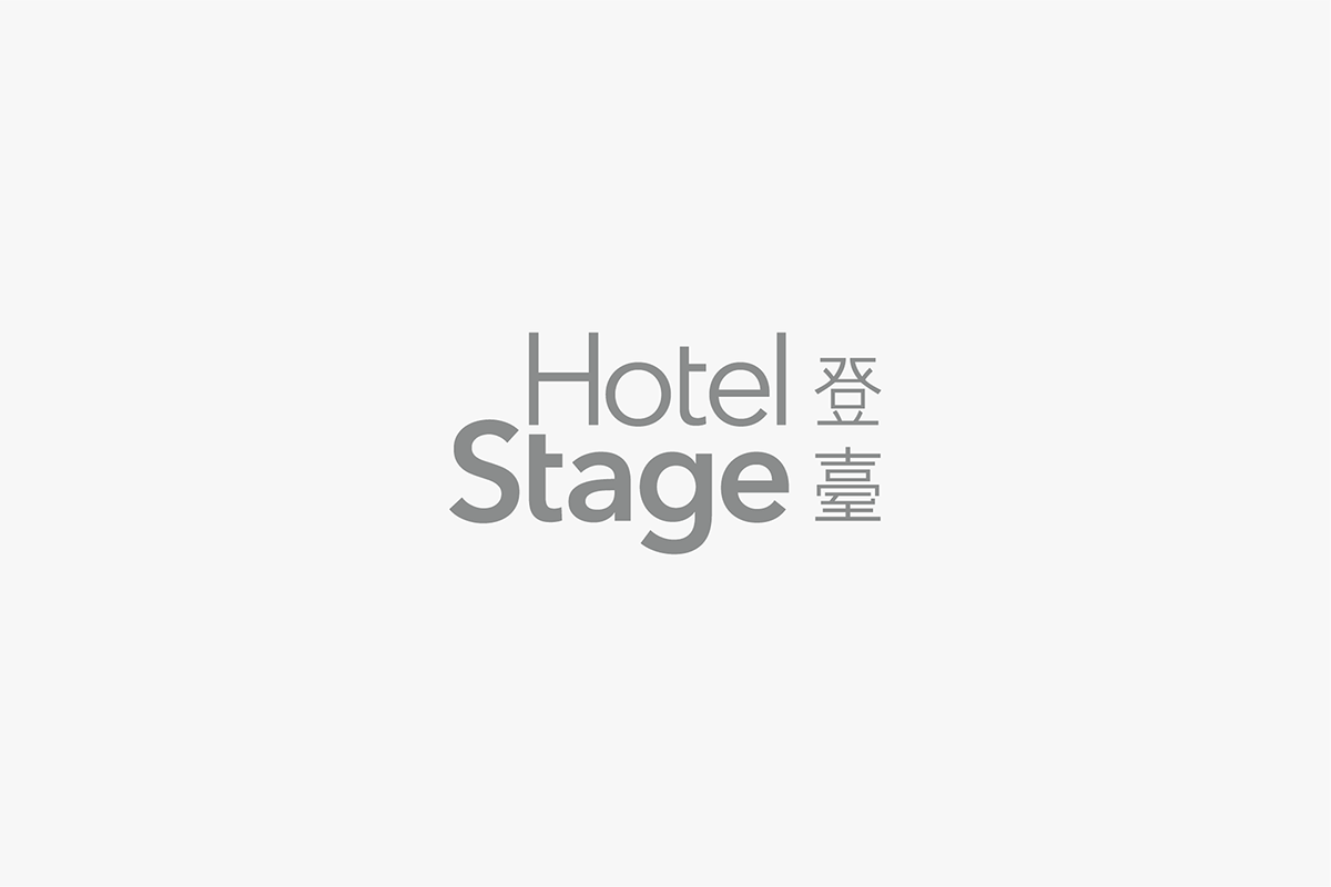 hotel Stage Hong Kong community Hospitality identity logo branding guideline Toby Ng Toby Ng Design Signages