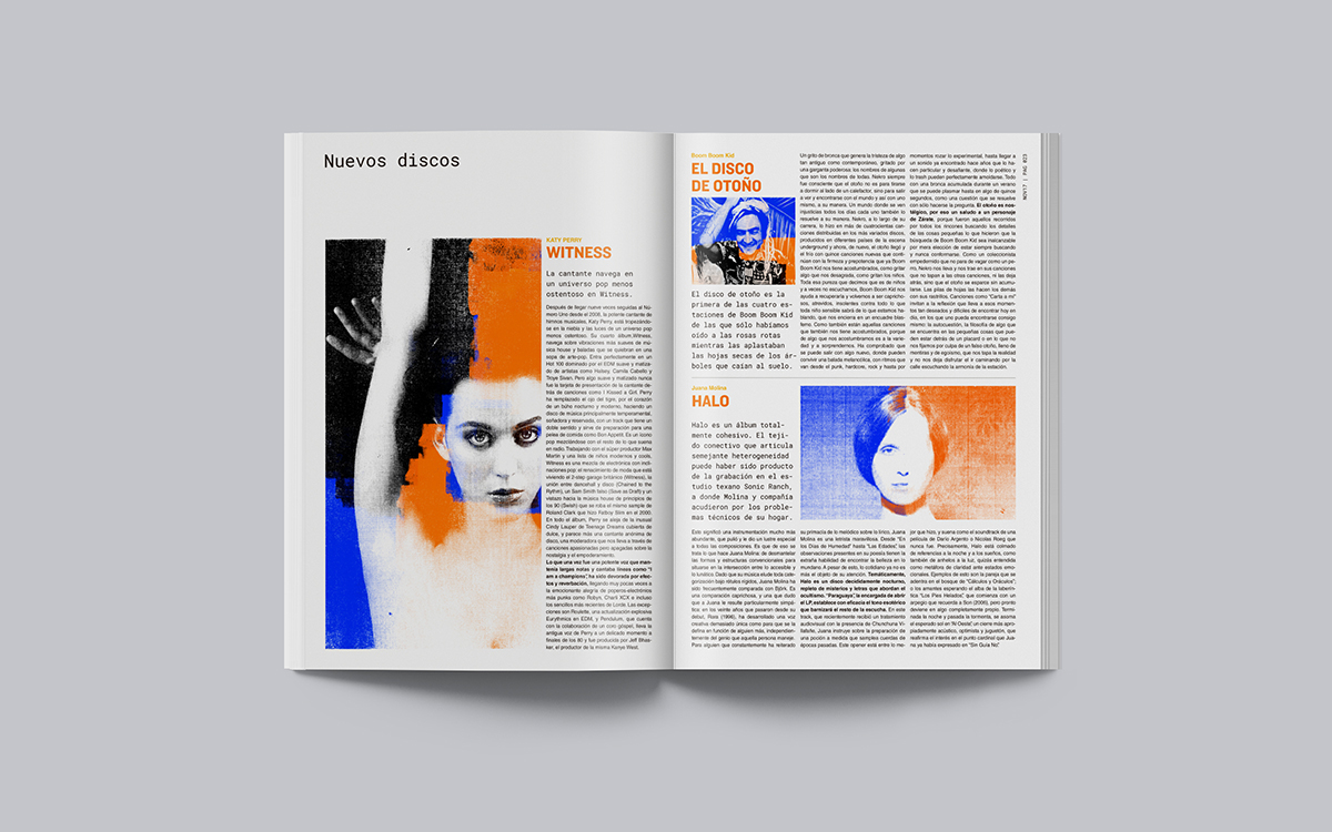 revista magazine editorial ilustration cover culture type poster print Glitch