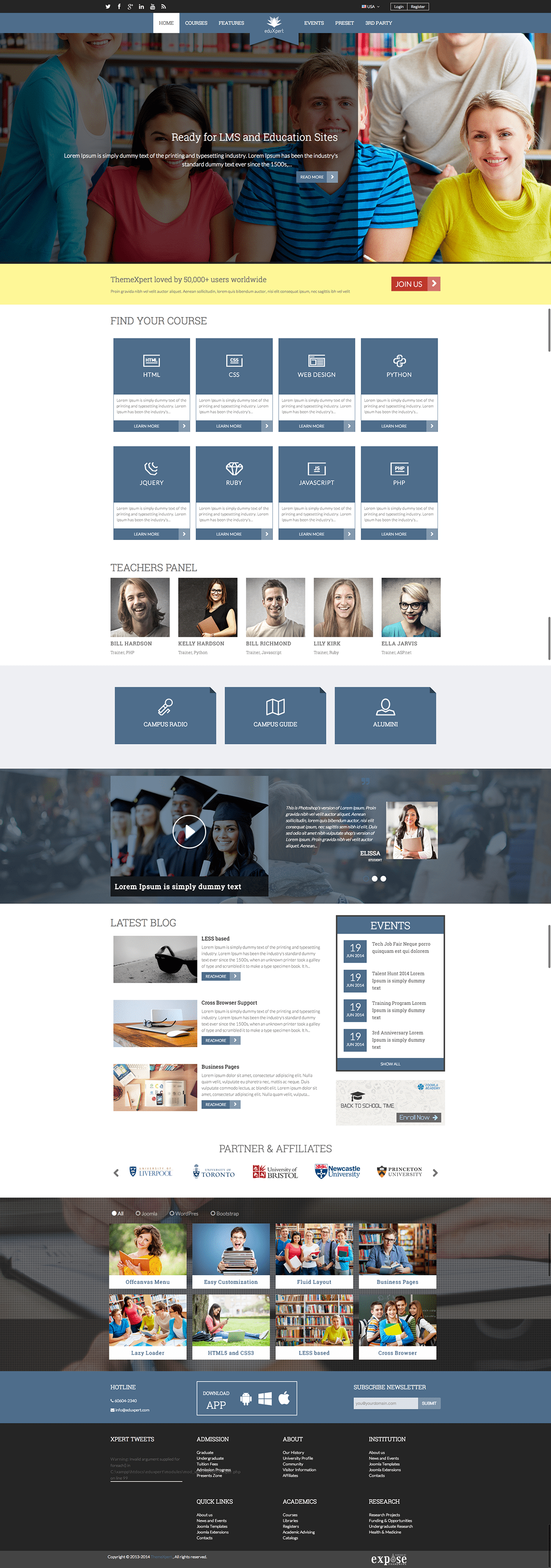 Education Template