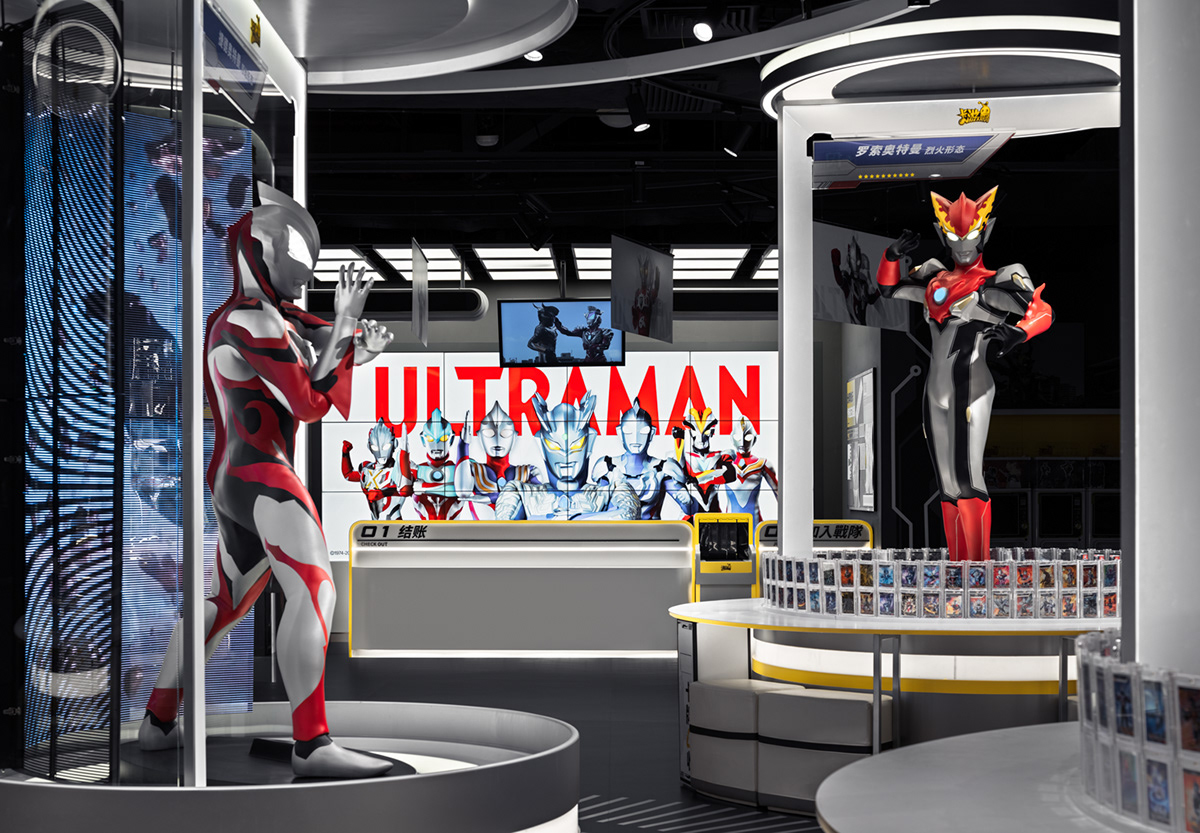 architecture interior design  Photography  Ultraman 商业空间 奥特曼 室内设计 摄影 空间摄影 设计