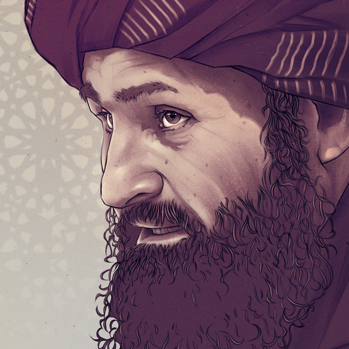 Afghanistan book cover illustration digital portrait Editorial Illustration ILLUSTRATION  portrait illustration portrait illustrator portraits Procreate taliban