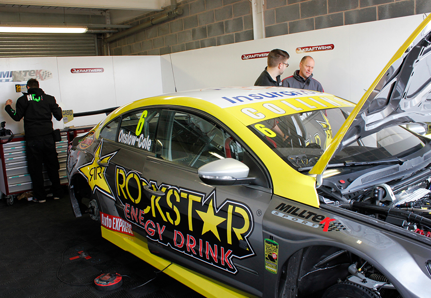 Rockstar iTV Motorsport automotive   btcc Racing driver Donington graphics drink energy drink Car livery Livery