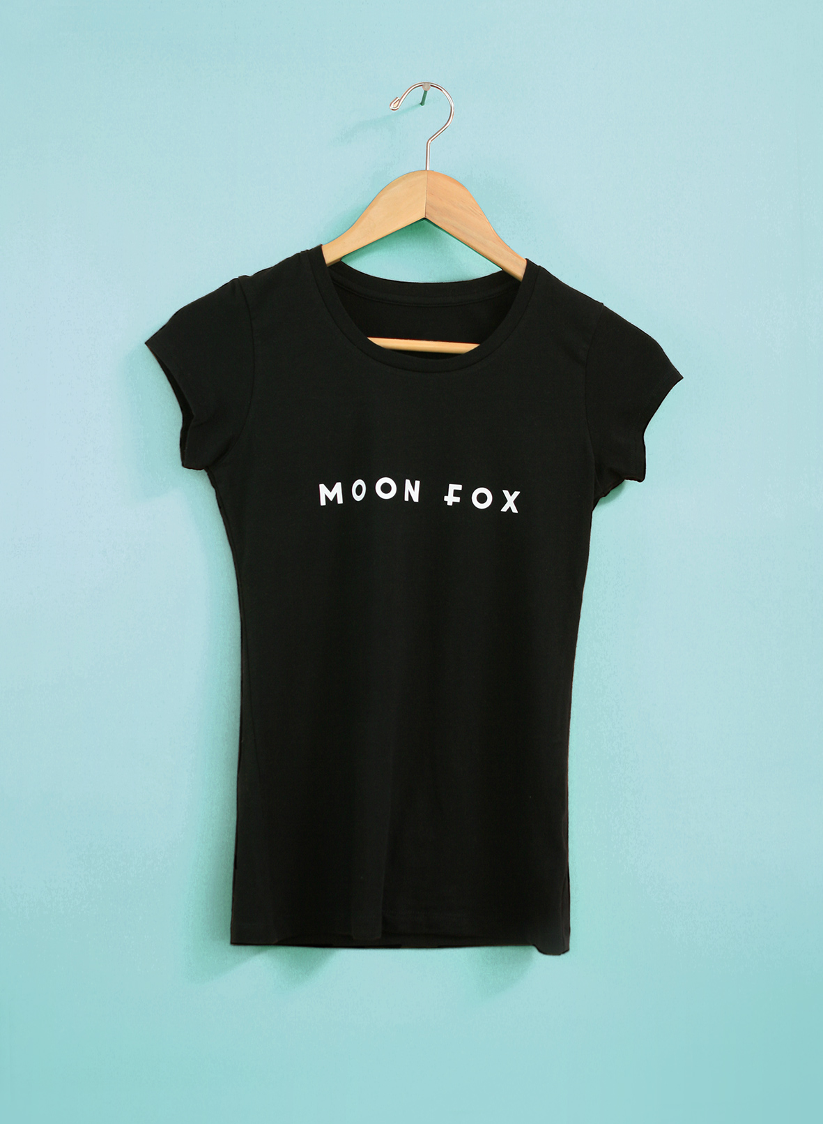 logo brand underwear model FOX moon design tag bag woman Label lingerie panties bra Logotype