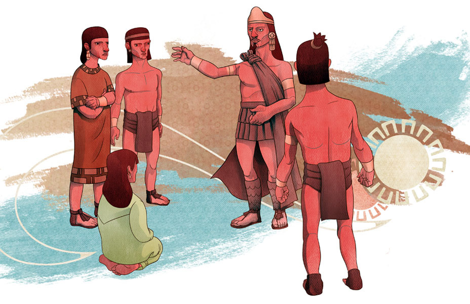 nezahualcoyotl history 2D animation stills educational prehispanic mexico aztec Poetry 