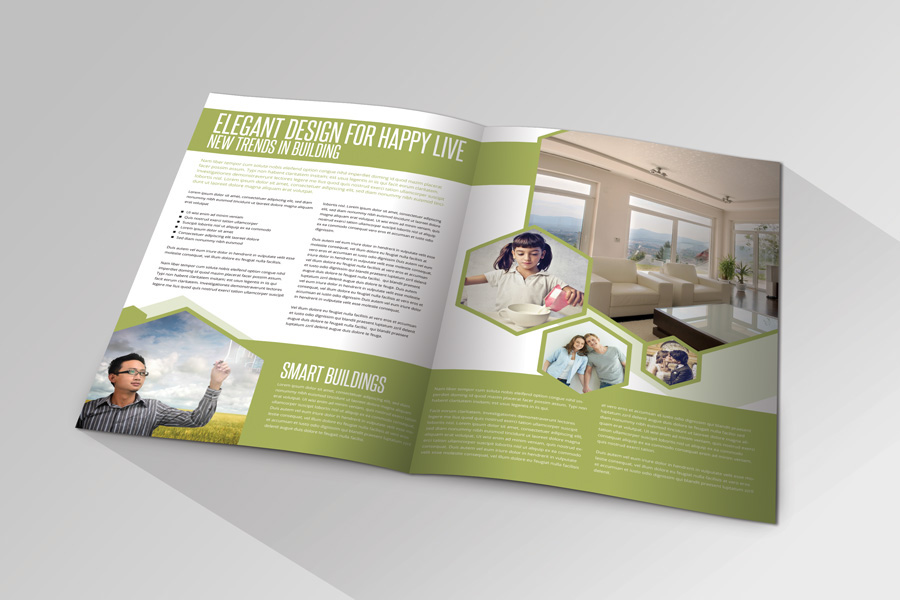 apartment brochure building business clean color company corporate design easy elegant estate fold free home