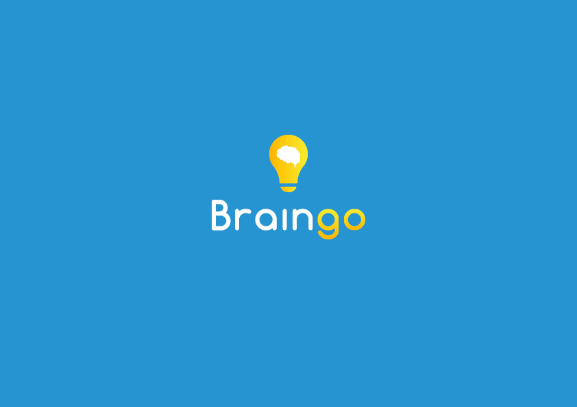 Lampada designer nárima alemsan Braingo logo marca cursos Startup Florianopolis