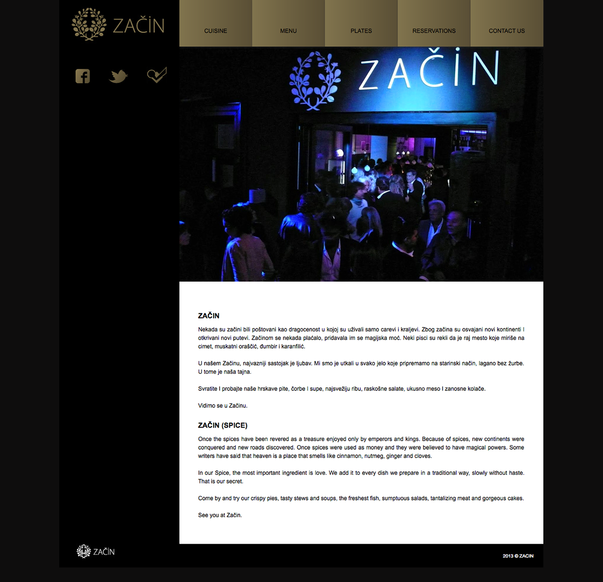 Zacin restaurant belgrade