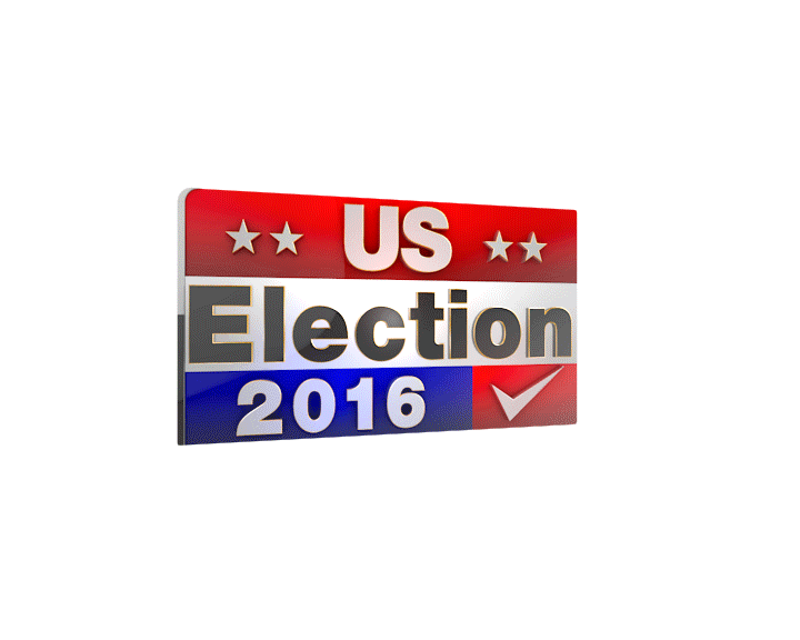 us election 2016 Election Ident Title Election title branding  cinema4d