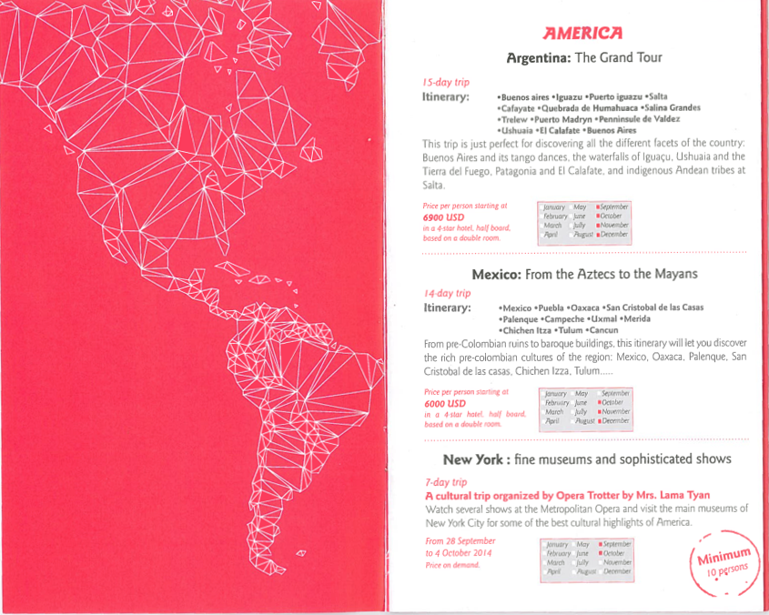 volver travel agency tesselation pattern triangulate World Map vinyl brochure