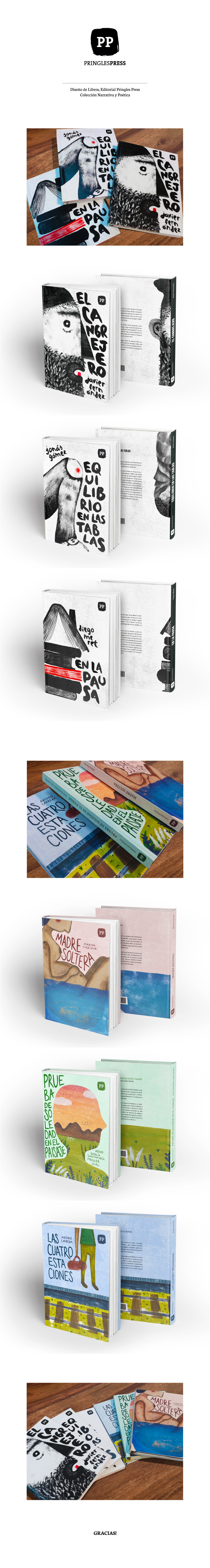 book colección Collection tapas libros rico diseño gráfico fadu uba ilustracion de tapas book cover