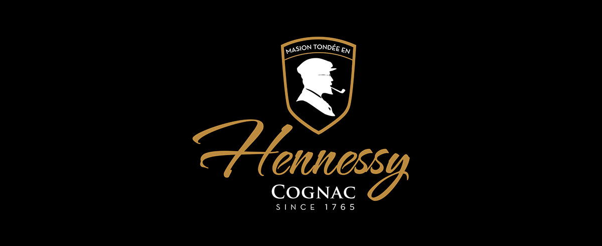 hennessy Cognac liquor kerry laster phantom Kay logo brand identity england UK great britian