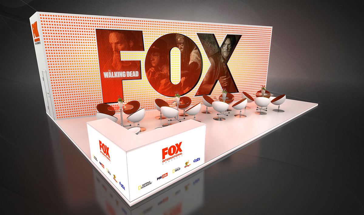 FOX fox channel Channel CSTB cstb2016 Exhibition  exhibition stand Stand exhibit