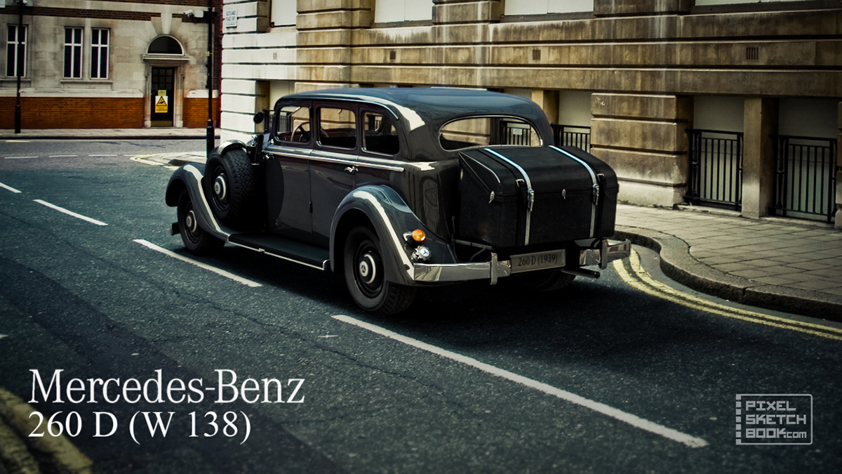 car  vehicle mercedes Benz german compositing black realistic