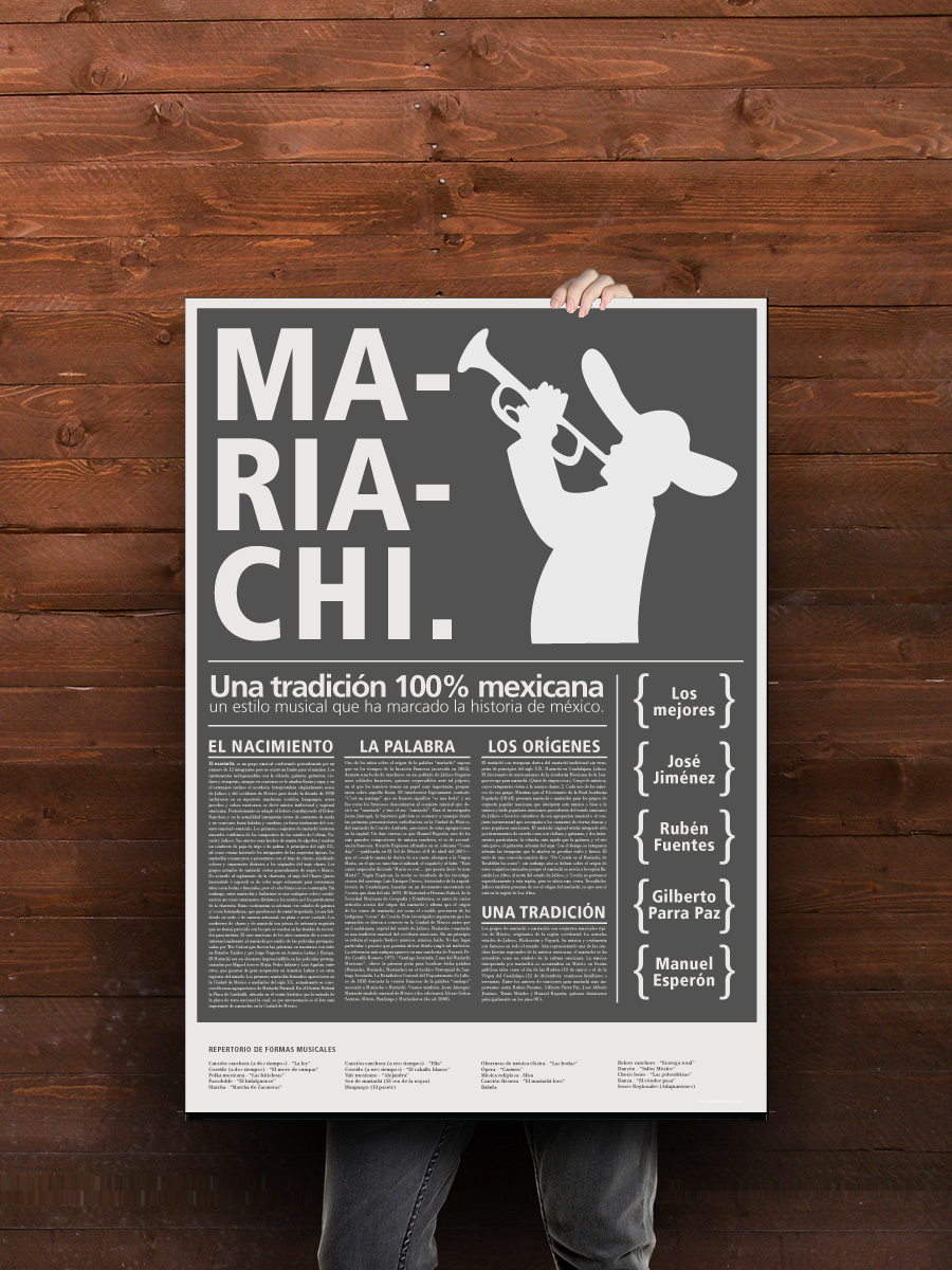 mariachi  editorial design