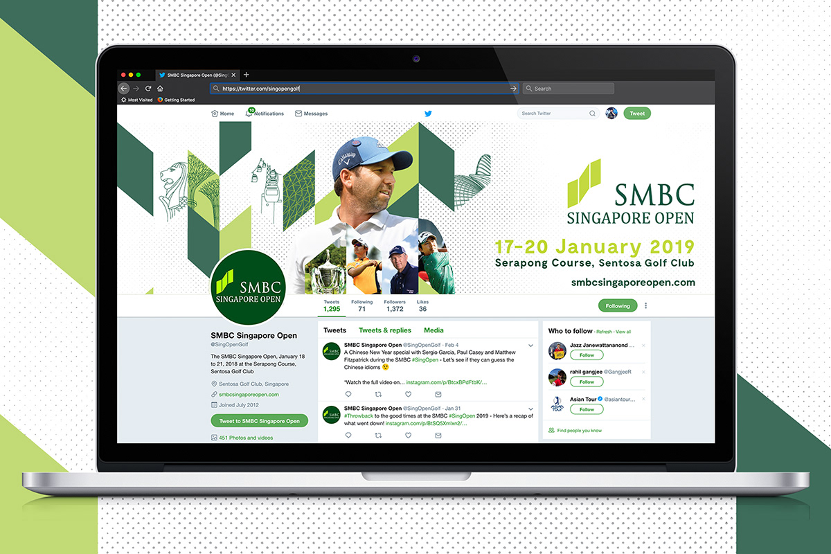 singapore Event sports golf print digital