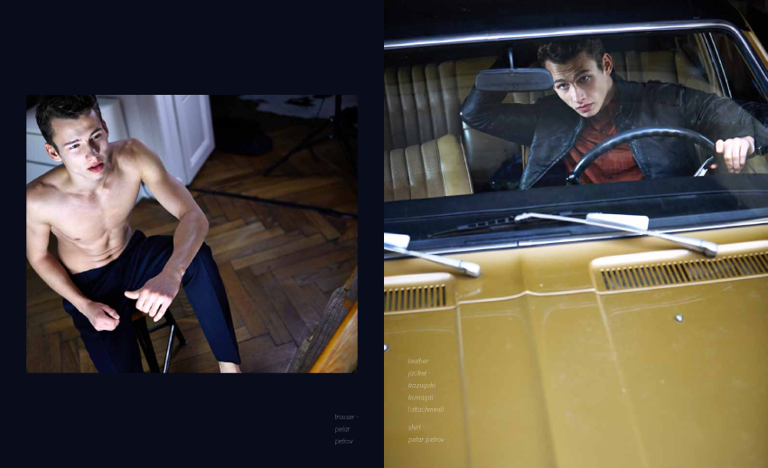 Levin Barber faq magazine Petar Petrov Cat interiour beauty editorial new talent new face Ones to Watch car