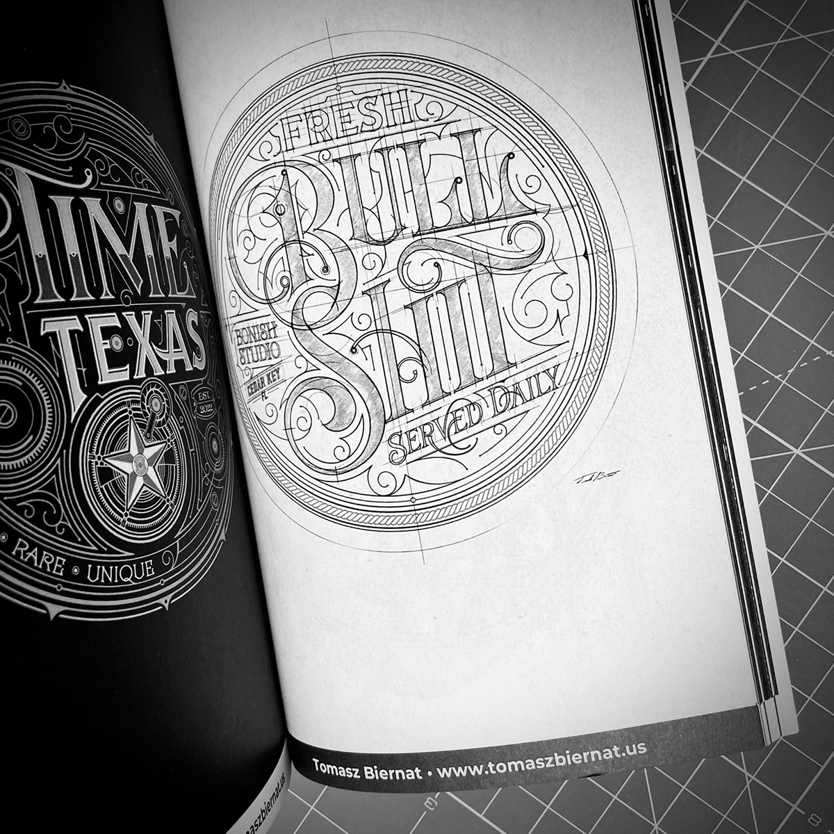 typism Biernat tomaszbiernat lettering Logo Design book featured popular Lettering Design typismbook