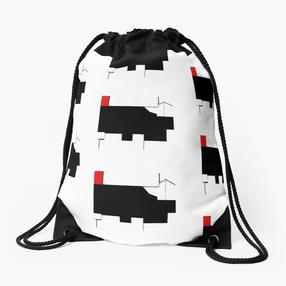 abstract composition Art abstrait  geometric graphic black White red modern city