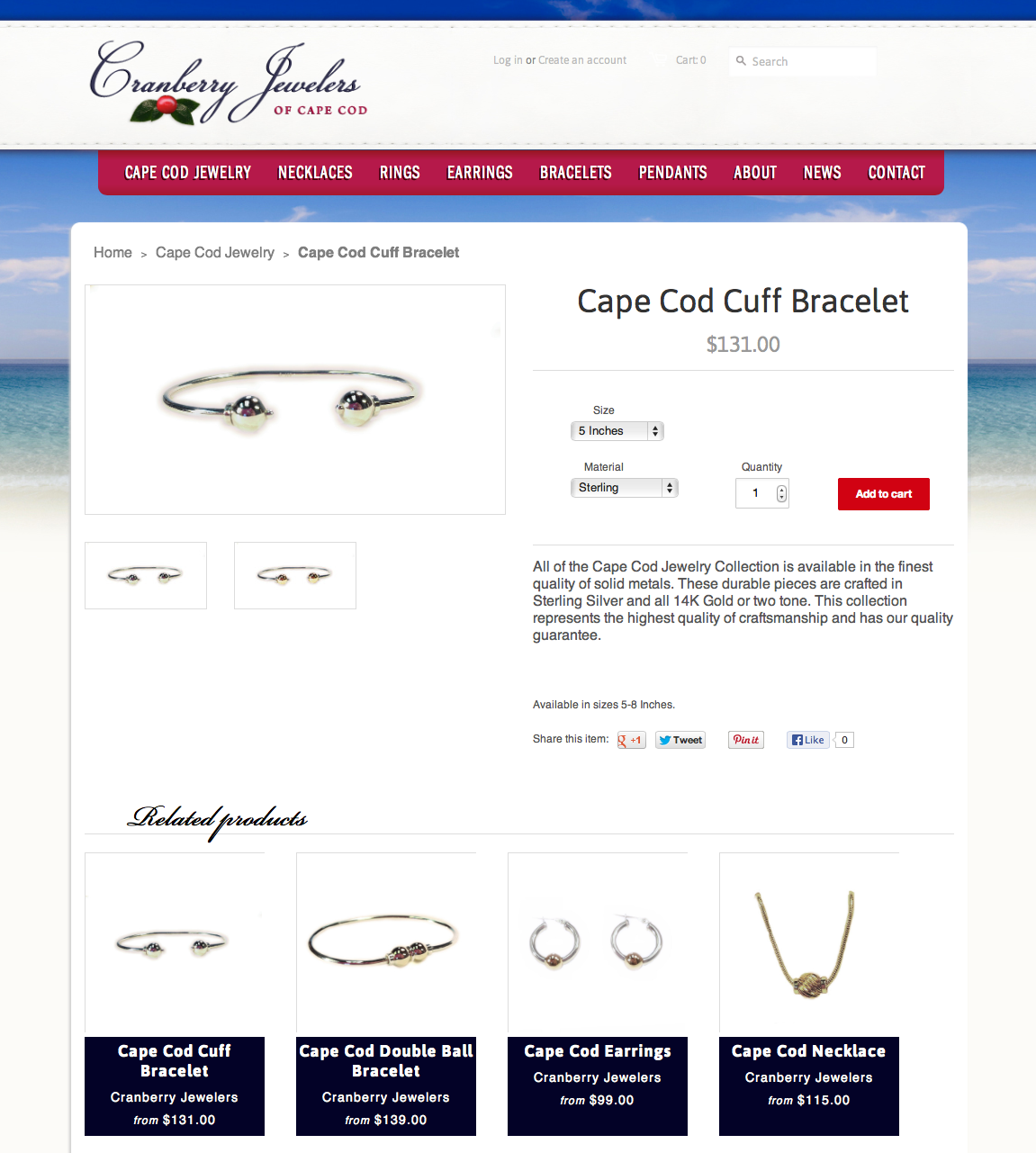 jewelry cape cod