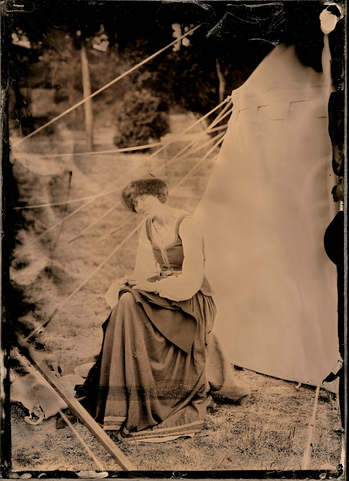 wet plate collodion Ambrotype Mokry kolodion ambrotypia