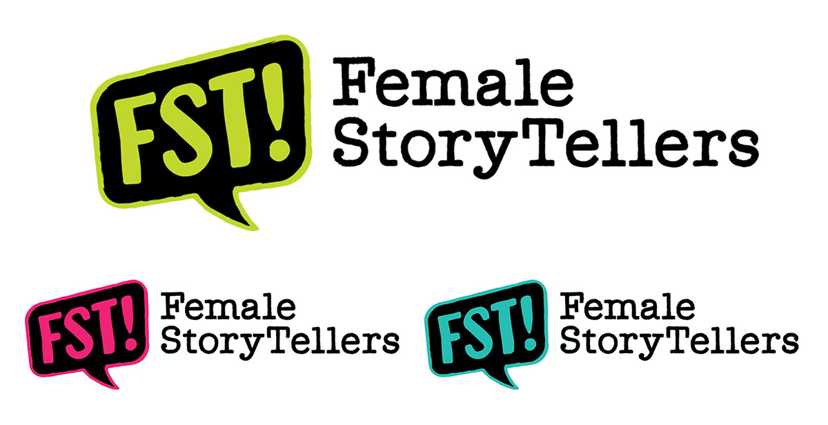 female storytellers logo tucson community story standup Performance Style Guide branding guide women