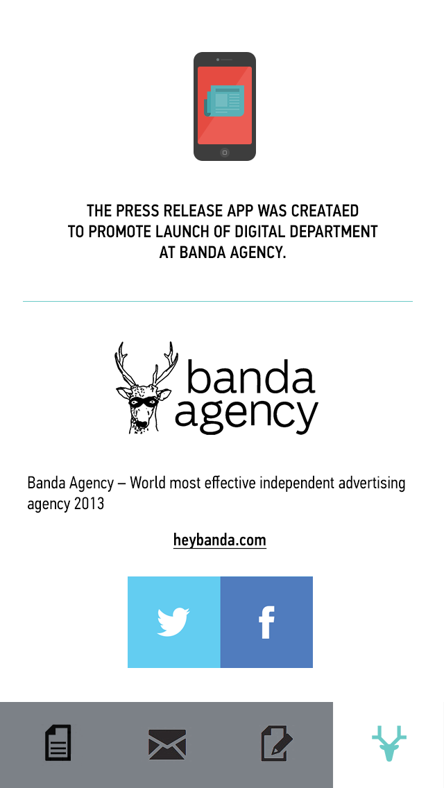 press release ios android mobile banda