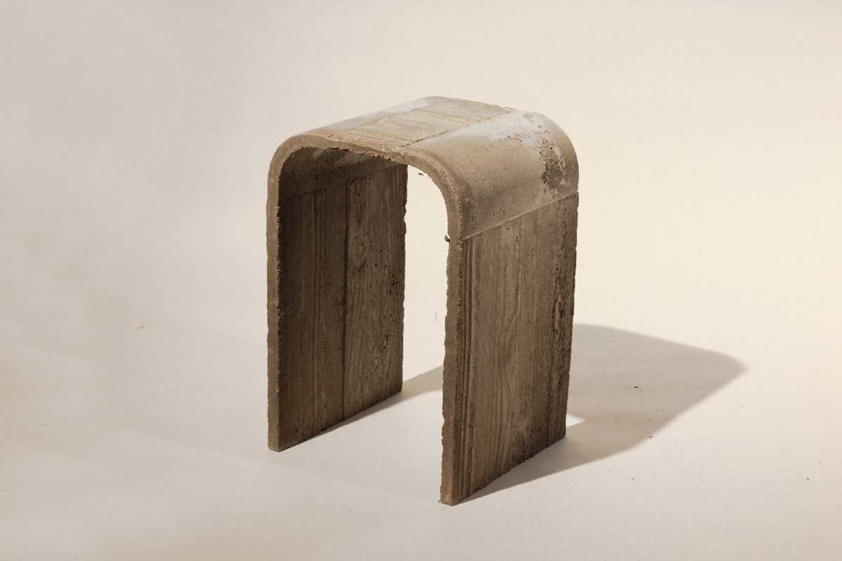 concrete stool wood mould Interior wear and tear post perfect post perfekt
