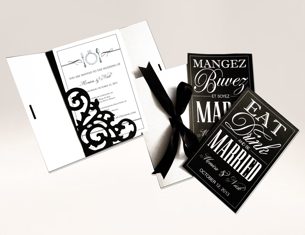 invitations wedding babyshower design