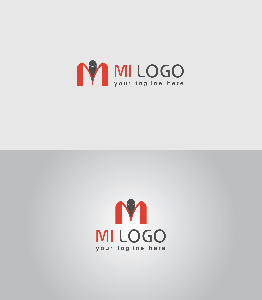 Round Mi Logo Initial M I Graphic Concept Branding Vector Icons Stock  Illustration - Download Image Now - iStock