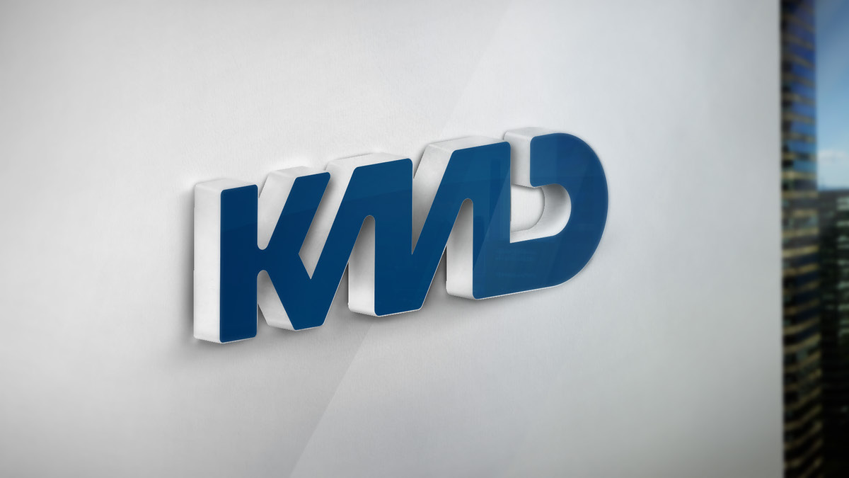 kmd china  brazil brand  identity logo sign  folder business card Stationery clean machinery binding  identidade marca