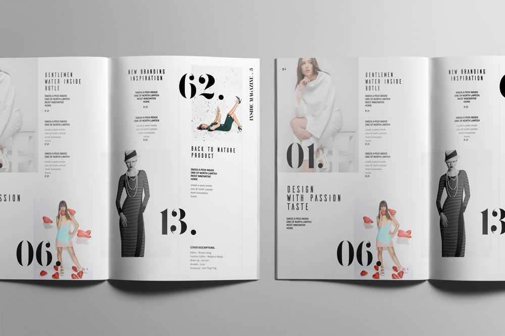 SEO photoalbum modern minimalist magazine THEMES templates inspirations free