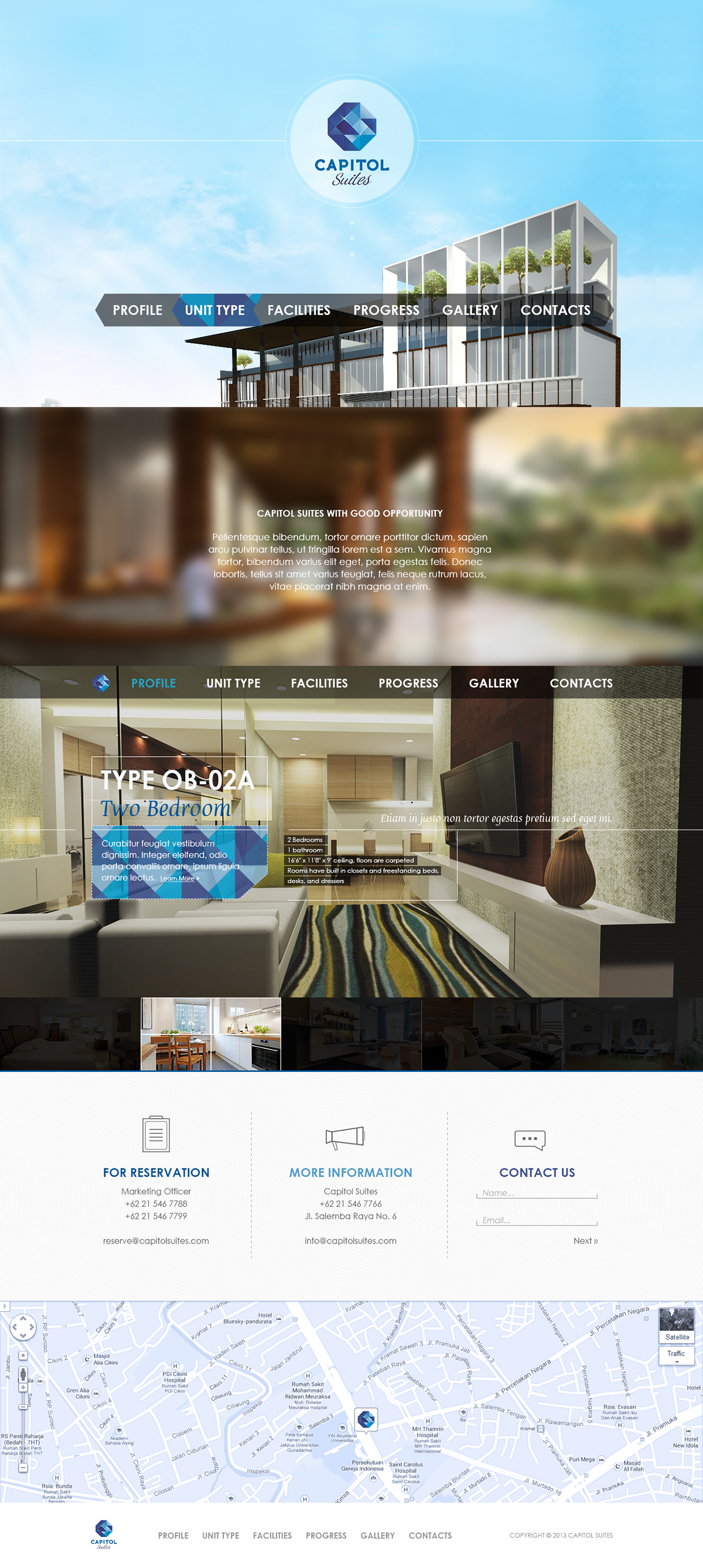 design Website Multimedia  company profile Collection