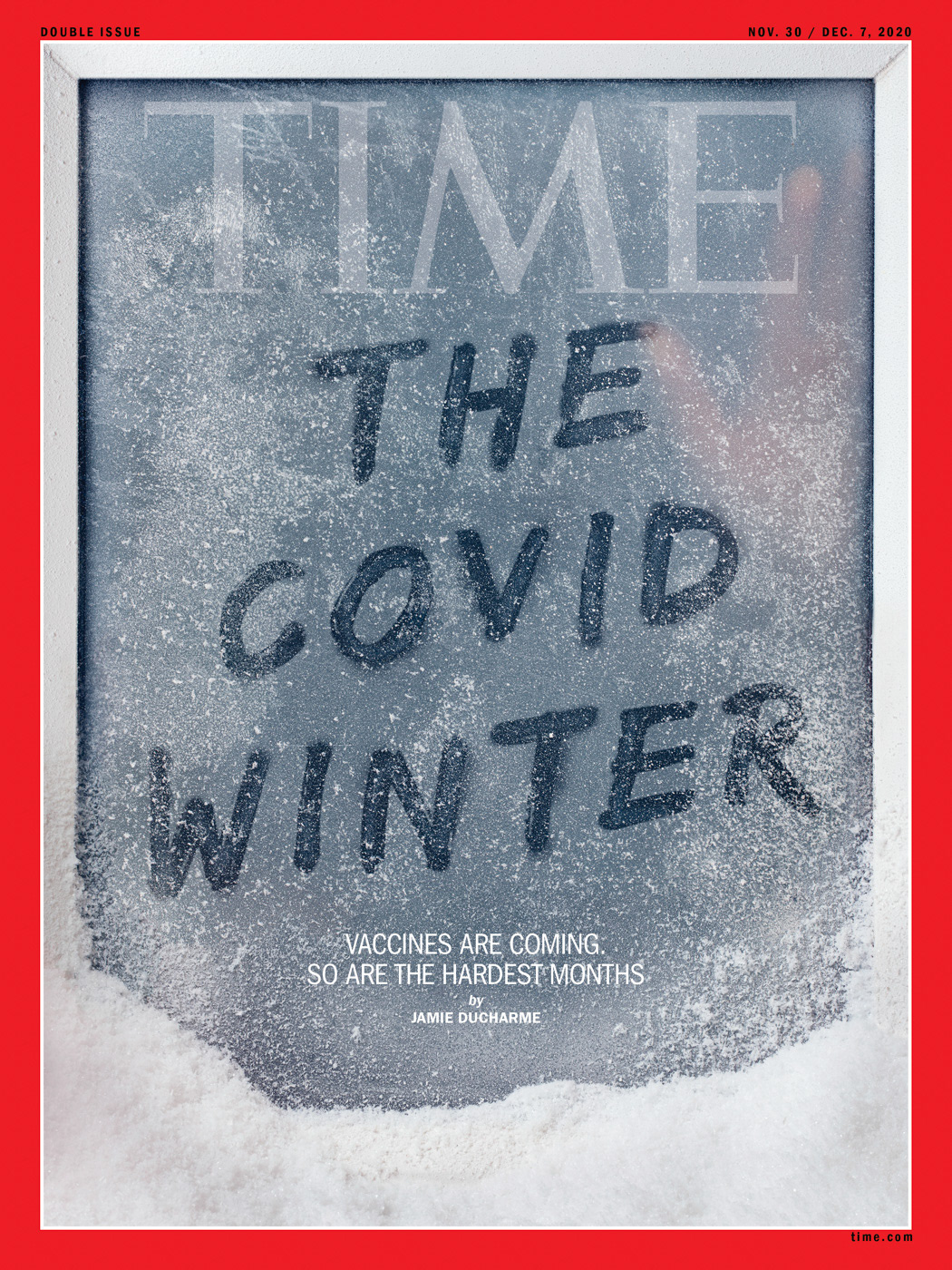 covid winter COVID-19 ILLUSTRATION  llreps Magazine Cover Photography  sean freeman Time Magazine