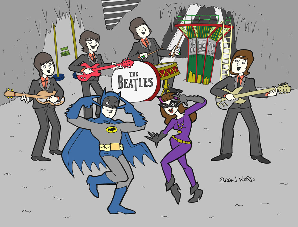 Beatles batman sixties 60s