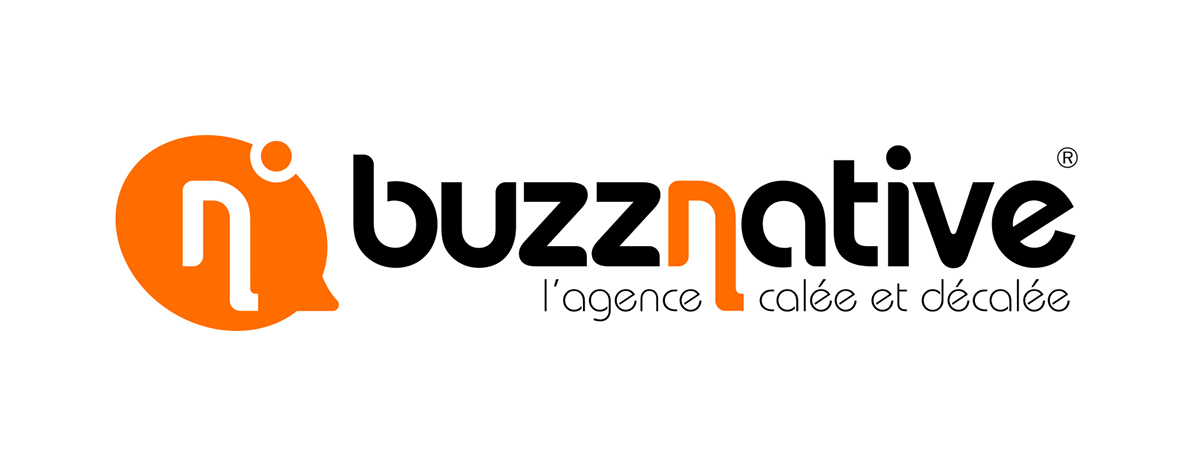 logo Logotype buzznative corporate identity