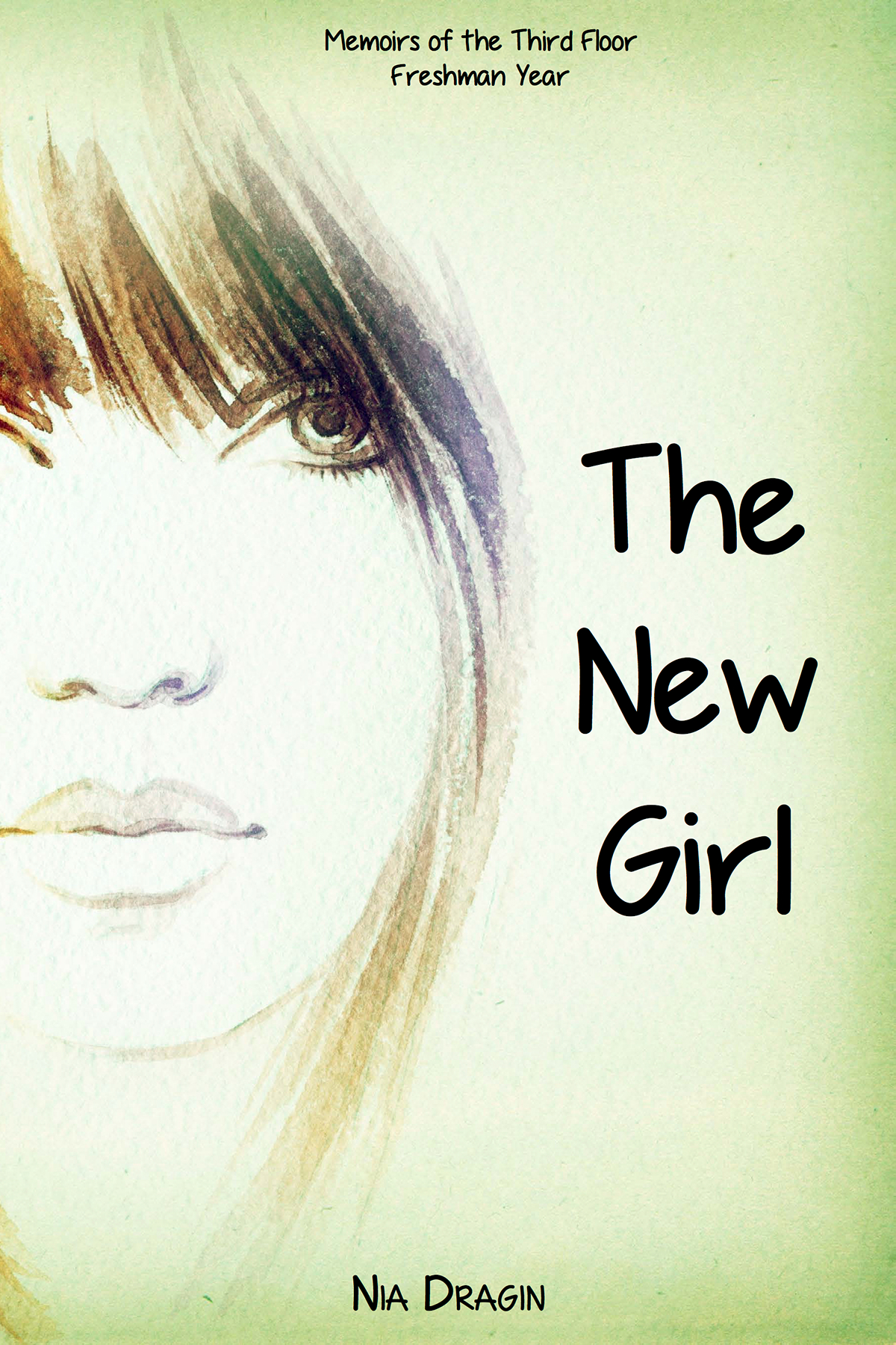 The New Girl Memoirs Of The Third Floor 1 Book Cover On Behance