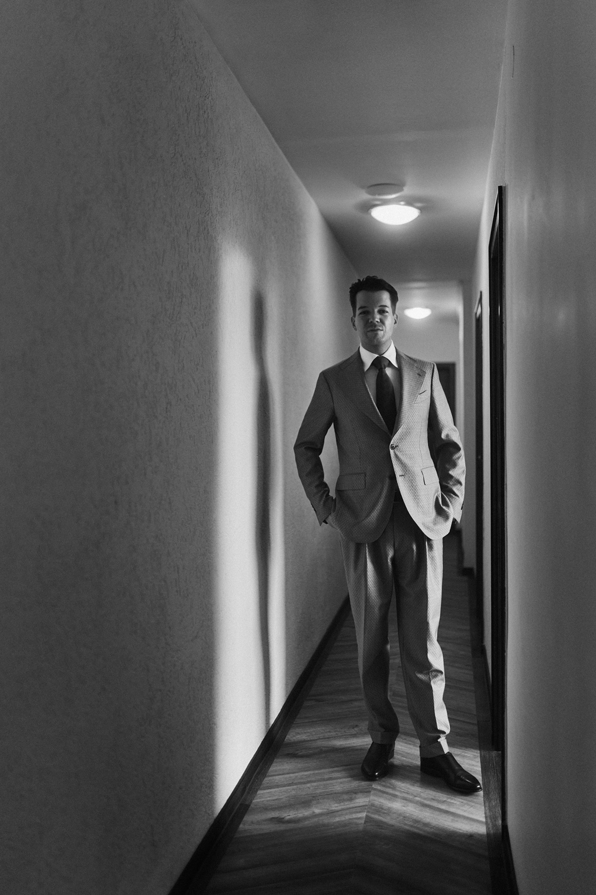 Anzug editorial hotel junior Moody München portrait portrait photography suit Wolfgang M. Schmitt