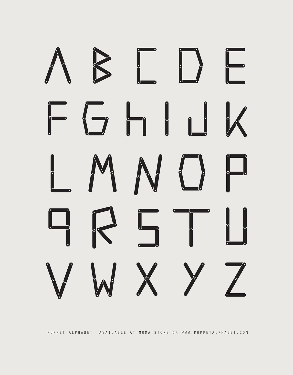 alphabet  typography motion  toy