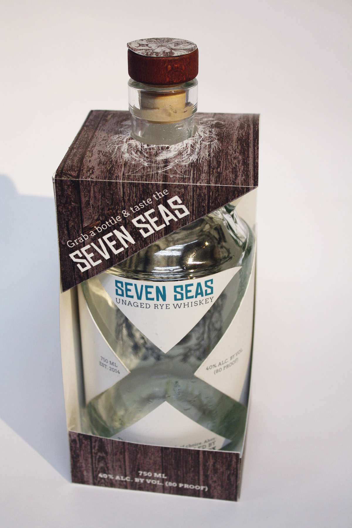 Seven Seas Whiskey Rye Whiskey liquor alcohol win the booty the spot billboard magazine ad campaign rye pirates