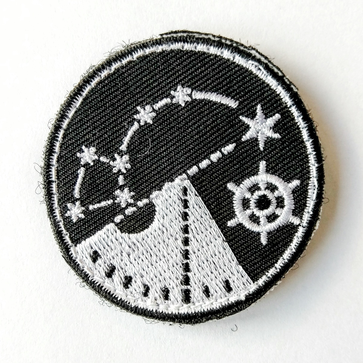 wndsn patches Embroidery polaris Quadrant navigation